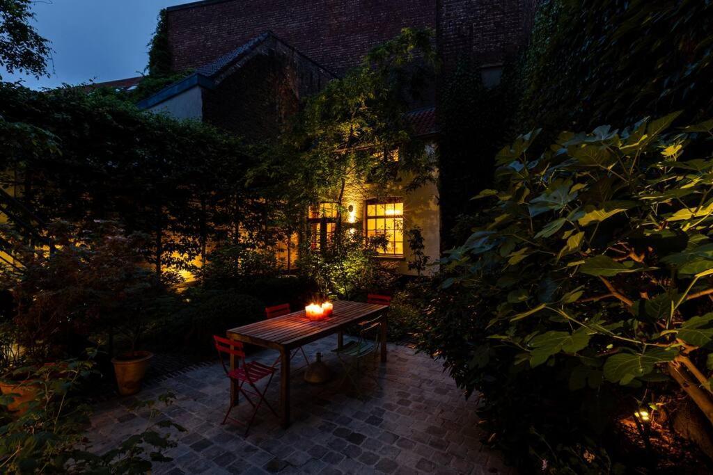 Carriage House In Quiet Ecological Garden Antuérpia Exterior foto